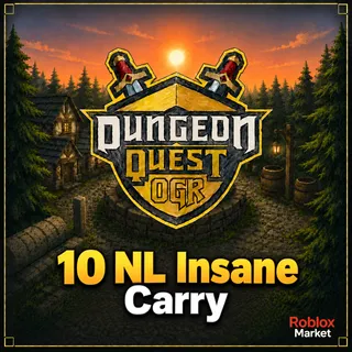  Dungeon Quest Reborn - 10x Northern Lands (Insane)