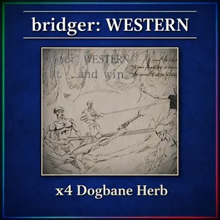 bridger: WESTERN - x4 Dogbane Herb