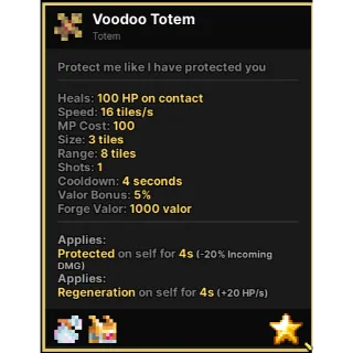 Voodoo Totem - Pixel Quest