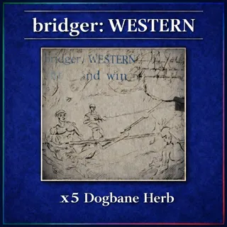 bridger: WESTERN - x5 Dogbane Herb