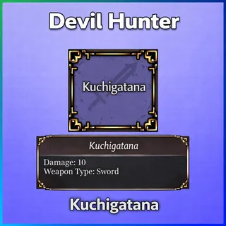 Devil Hunter | Kuchigatana