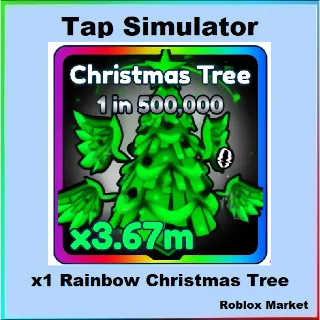 Tap Simulator | Rainbow Christmas Tree