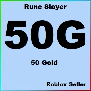 Rune Slayer | 5o GOLD