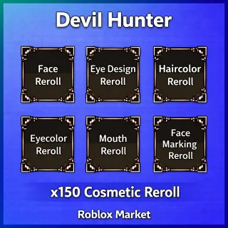 Devil Hunter | x150 Cosmetic Rerolls
