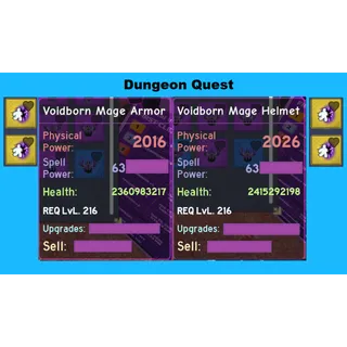 Dungeon Quest Set