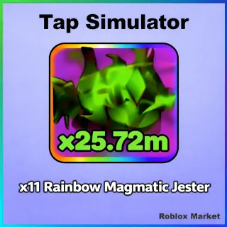 Tap Simulator | x11 Rainbow Magmatic Jester