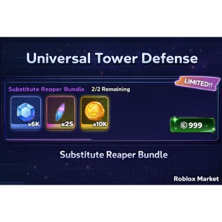 Universal Tower Defense : Substitute Reaper Bundle