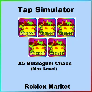 Tap Simulator | x5 Bublegum Chaos