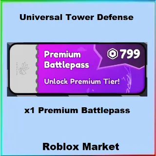 Universal Tower Defense | Premium Battlepass