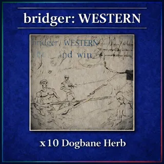 bridger: WESTERN - x10 Dogbane Herb