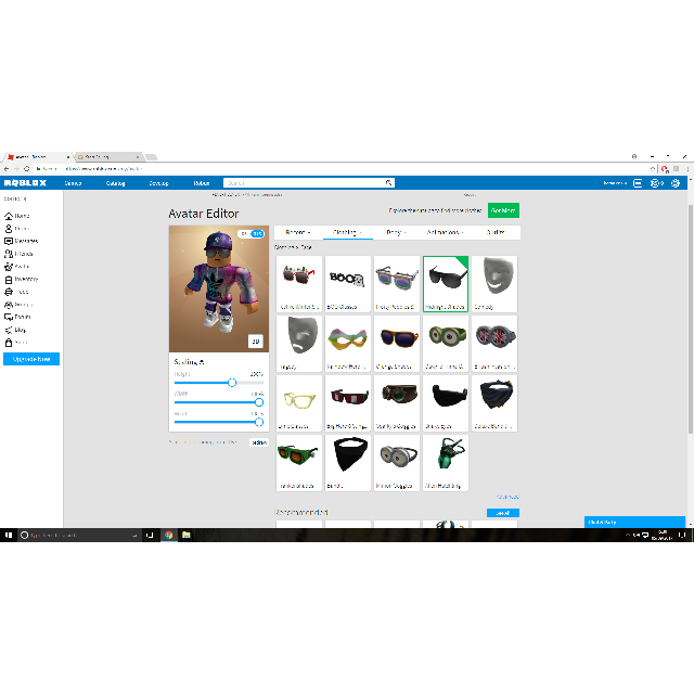 Roblox Avatar Editor Pc