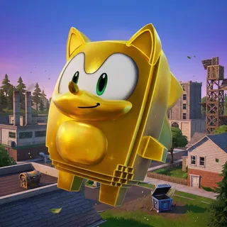 Gold sonic sprite - Level 5