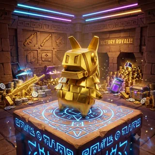 gold lhama sprite
