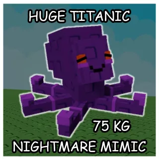 Huge Titanic Mimic Octopus 75 KG
