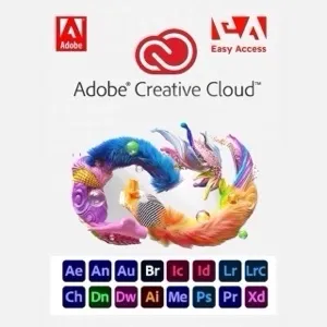 Adobe CREATIVE CLOUD 2025 ALL APPS on your email 1 year subscription , send your email after purchase