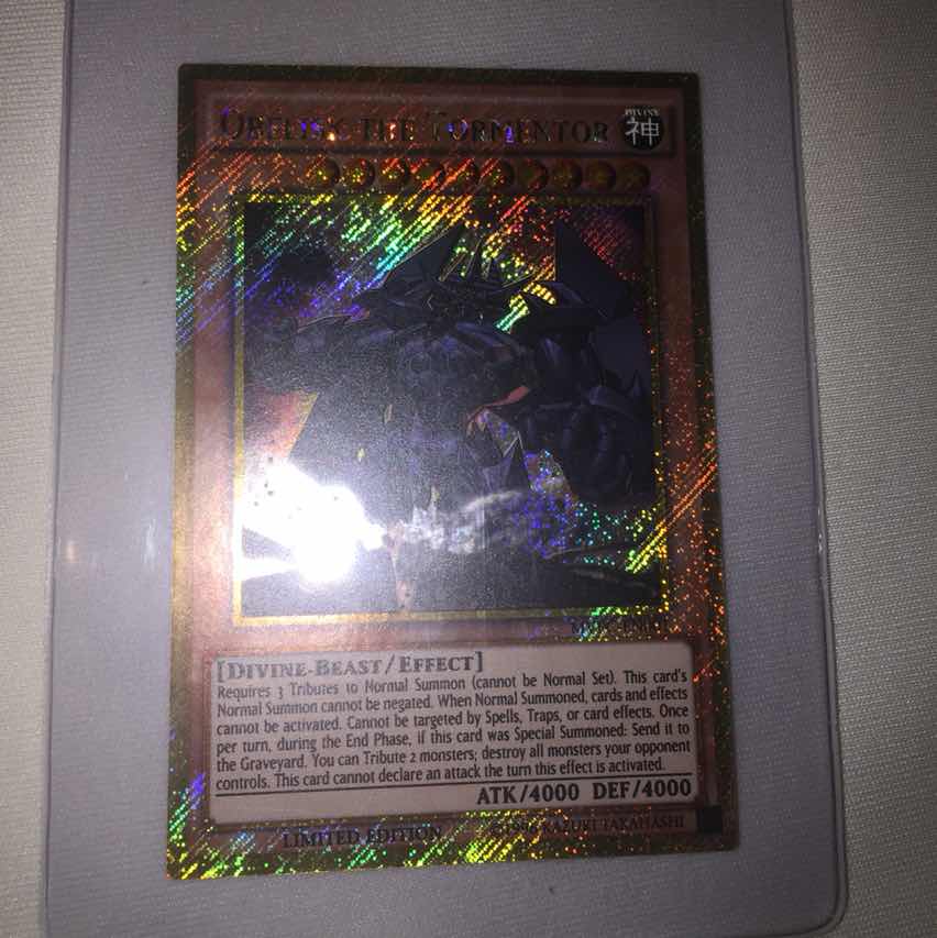 Yu-Gi-Oh! Obelisk the Tormentor DSOD Movie Promo Card - Trading Cards ...