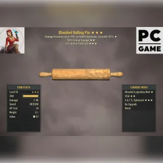 B/50Crit/25AP Rolling Pin