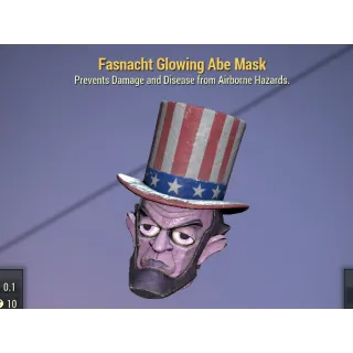 Fasnacht Glowing Abe Mask