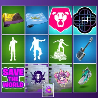 Fortnite Emote Pack | Vibrant Vibin’ | Hiccups | Lil' Armored Truck  