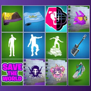 Fortnite Emote Pack | Vibrant Vibin’ | Hiccups | Lil' Armored Truck  