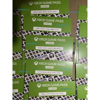 Xbox Ultimate Game Pass 1 Month Non-Stackable XGPU Code with Live Gold Membership & EA Play Global - Instant Delivery