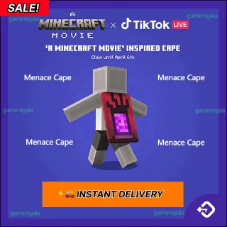 Minecraft Menace Cape Code - Menace (DLC) (PC) Official Website Global Key - Automatic Instant Delivery