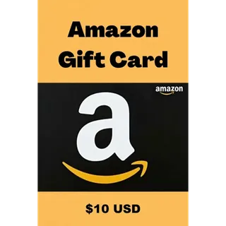 $10.00 USD Amazon Gift Card [Instant Delivery] [USA]