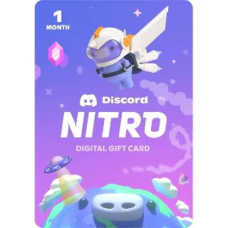 Discord Nitro - 1 Month Code