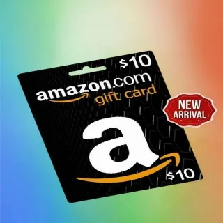 $10.00 USD Amazon Gift Card [Instant Delivery] [USA]