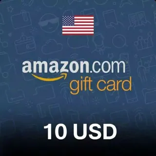 $10.00 USD Amazon Gift Card [Instant Delivery] [USA]