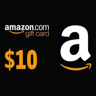 $10.00 USD Amazon Gift Card [Instant Delivery] [USA]