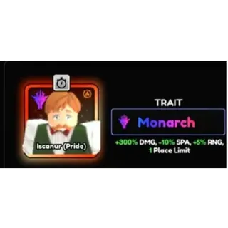 ANIME VANGUARDS | MONARCH ISCANUR ACCOUNT