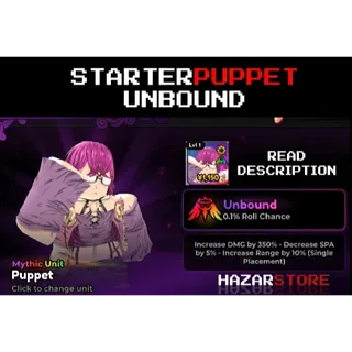 Anime Expeditions ACC | UNBOUND PUPPET