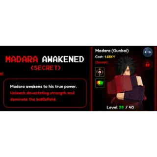 ANIME SQUADRON - MADARA AWAKENED | ACC (SECRET)