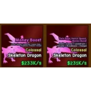 skeleton dragon | catch and tame