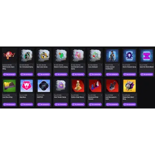 Fortnite Twitch drops 2026 x17 items