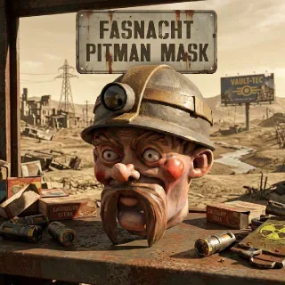 Fasnacht Pitman Mask⛏️