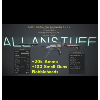 Q2550 Submachine Gun +Bundle
