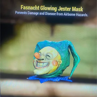 Glowing Jester Mask