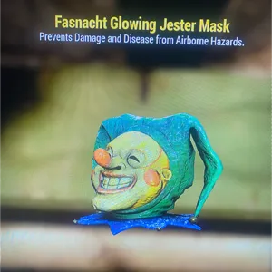 Glowing Jester Mask
