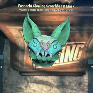 Glowing Scorchbeast Mask
