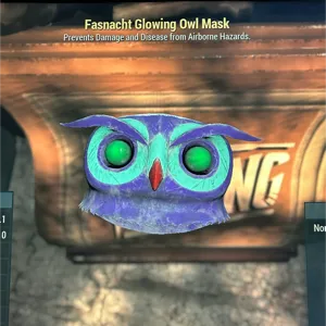 Glowing Owl Mask