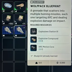 Wolfpack Blueprint