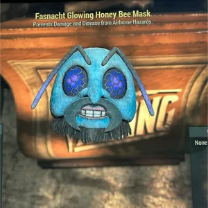 Glowing Honey Bee Mask