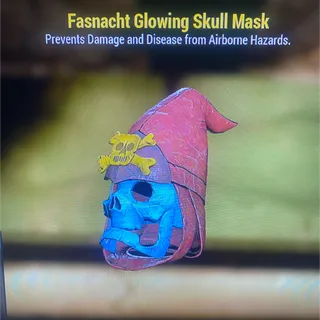 Glowing Skull Mask