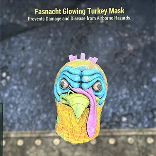 Glowing Turkey Mask