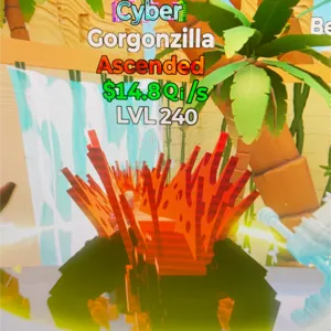 Cyber Gorgonzilla lvl240