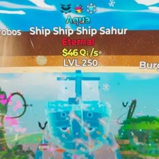 Aqua Ship Ship Sahur
