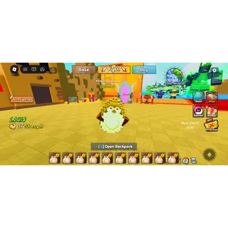 Lucky Block Rush x10 MAXED  Gold Penguino Cocosino 252.2b/s Without rebirth - Lucky block Rush