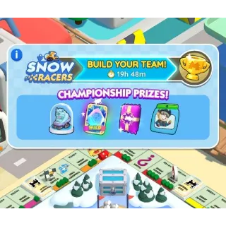 Snow Racers - 10k points per race - 3 slot